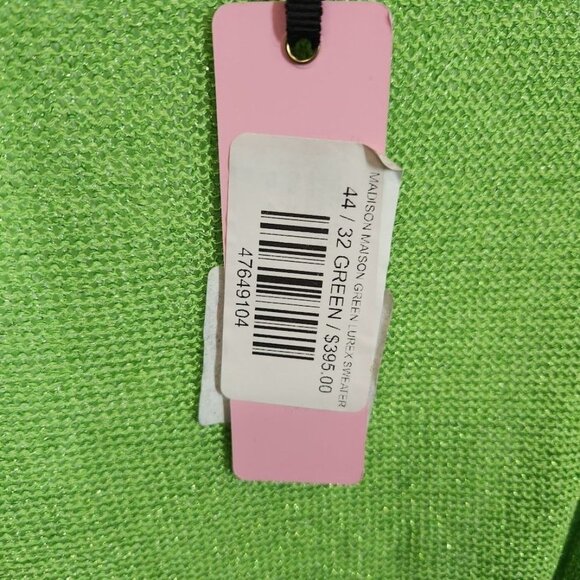 NWT Pink Memories 11035 LUREX HELEN Cardigan - Green Size 44 - Picture 9 of 12